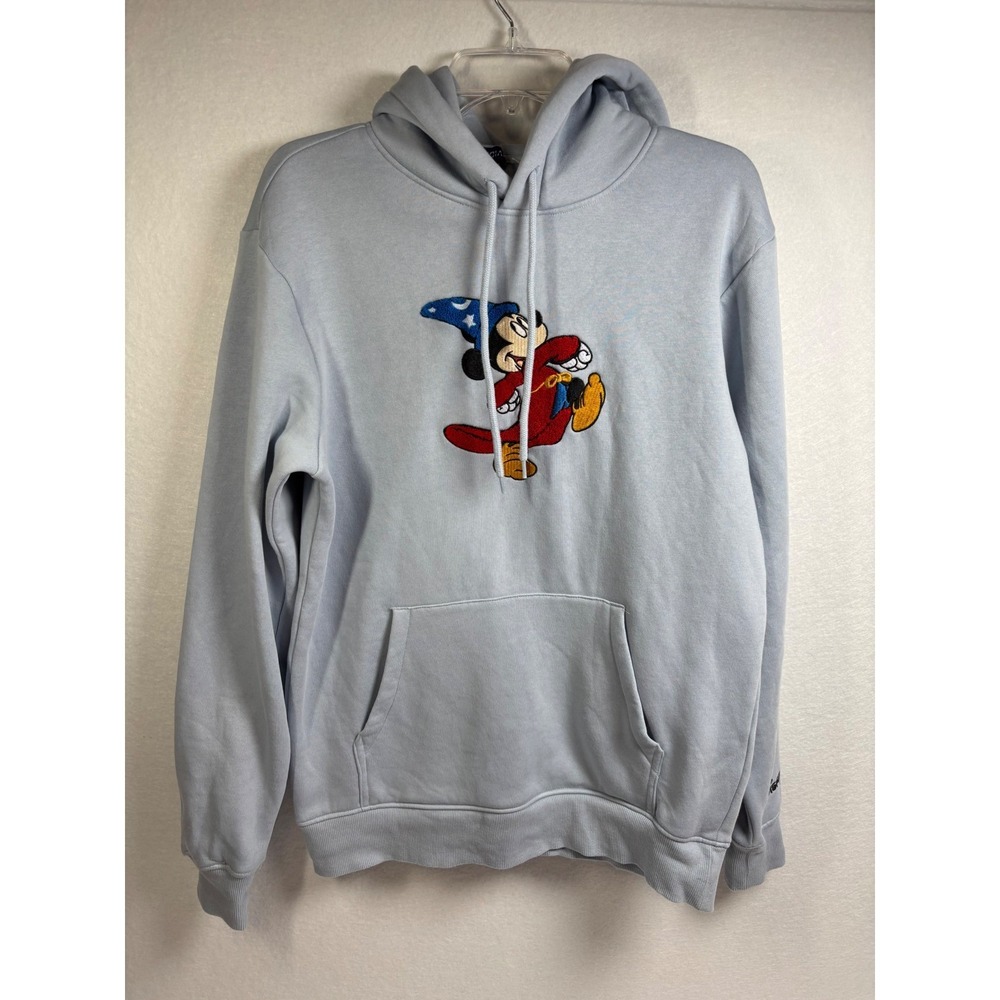 H&M Divided Disney Sorcerer Mickey Fantasia Hoodie Blue Small 0892036 2